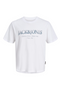 Product image of the Jack and jones daytona print tee in white, by brand Jack&jones