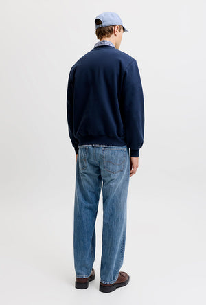 Back image of the Eddie original jeans in denim, by brand Jack&jones