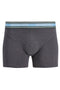 Front image of the Faze solid 3 pk trunks in navy, by brand Jack&jones