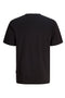 Back image of the Fusion box print tee in white, by brand Jack&jones