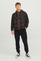 Front image of Gordon bradley sweat pants in black, by brand Jack&jones