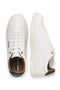 Front image of Hastings pu sneaker in white, by brand Jack&jones
