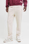 Front image of Kane bradley uncuffed sweat pants in beige, by brand Jack&jones