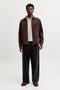 Front image of the Kane ls polo in beige, by brand Jack&jones
