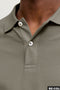 Front image of the Kane ls polo in olive, by brand Jack&jones