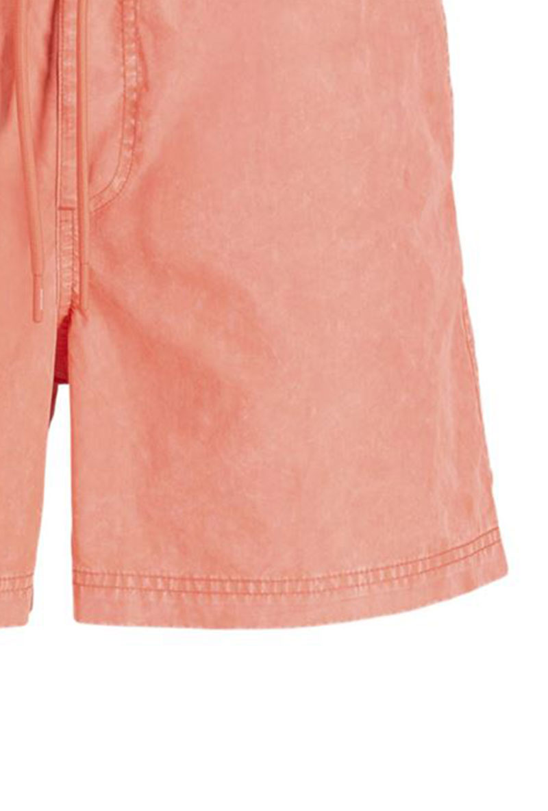 Detail image of Maui vibrant wash swimshorts in coral, by brand Jack&jones