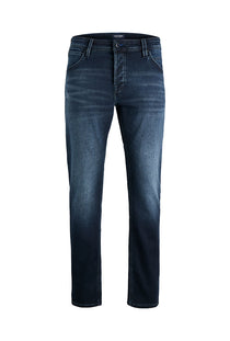 Front image of the Mike jj fox st 176 in dark denim, by brand Jack&jones