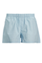 Front image  of the Jack and jones milano woven 3 pk trunks in light blue, by brand Jack&jones