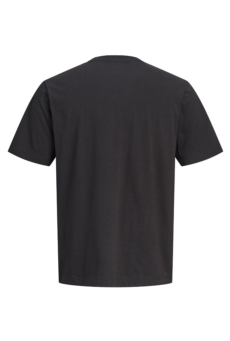 Back image of Norrebro skyline tee in black, by brand Jack&jones