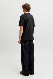 Back image of the Norrebro skyline tee in black, by brand Jack&jones