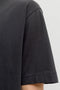 Front image of the Norrebro skyline tee in black, by brand Jack&jones