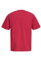 Back image of the Norrebro skyline tee in red, by brand Jack&jones
