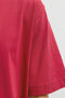 Front image of the Norrebro skyline tee in red, by brand Jack&jones
