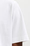 Front image of the Norrebro skyline tee in white, by brand Jack&jones