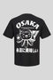 Back image of the Osaka back print tshirt in black, by brand Jack&jones
