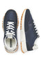 Front image of Romano combo sneaker in navy, by brand Jack&jones