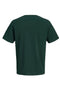 Back image of the Track skull tee in green, by brand Jack&jones