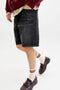 Front image of a model wearing the Tony original shorts akm 111 in black, by brand Jack&jones