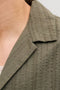 Front image of the Tyson resort shirt in khaki, by brand Jack&jones