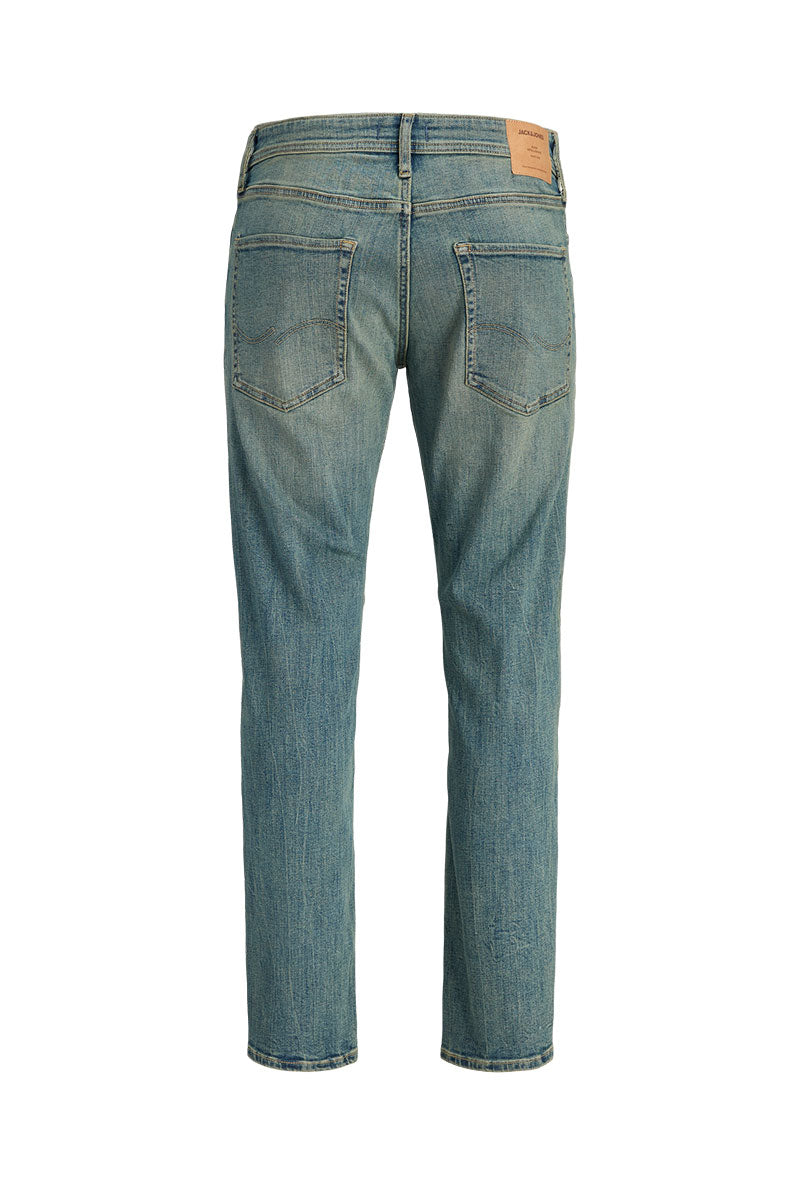 Back image of Mike original st 550 jeans in denim, by brand Jack&jones