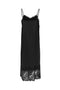 Back image of the Alana sl lace midi dress in black, by brand Jacqueline de yong