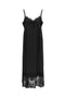 Front image of Alana sl lace midi dress in black, by brand Jacqueline de yong