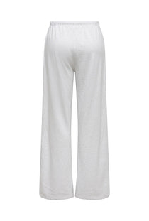 Back image of the Amalfi life sweat pants in oat, by brand Jacqueline de yong