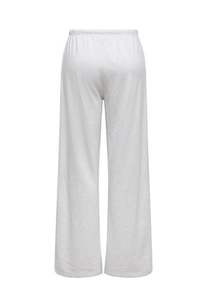 Back image of the Amalfi life sweat pants in oat, by brand Jacqueline de yong