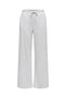 Front image of Amalfi life sweat pants in oat, by brand Jacqueline de yong