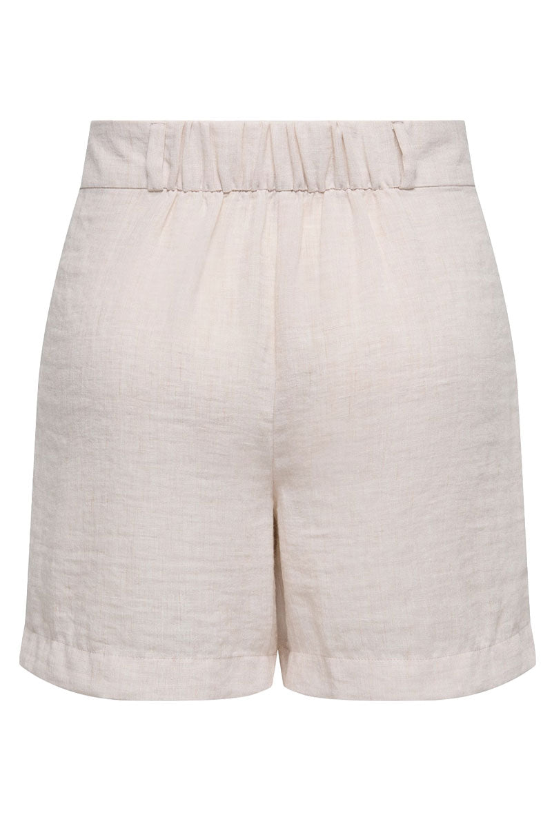 Back image of Bruce hw city shorts in grey, by brand Jacqueline de yong