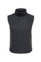 Front image of the Hero life s/l turtleneck top in dark grey, by brand Jacqueline de yong