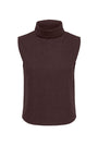 Image of HERO LIFE S/L TURTLENECK TOP in brown, by brand JACQUELINE DE YONG
