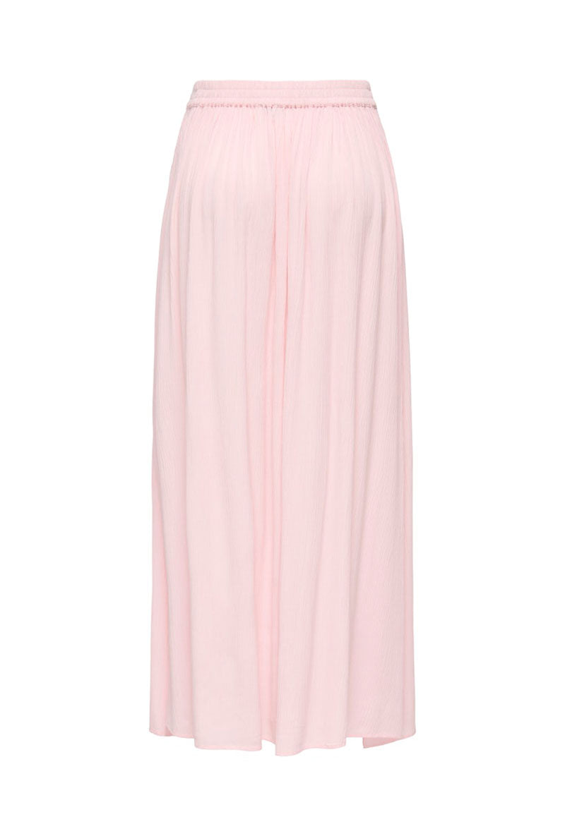 Back image of Liva life hw midi skirt in pink, by brand Jacqueline de yong