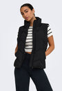 Image of POWER SHORT WAISTCOAT in black, by brand JACQUELINE DE YONG