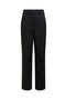 Front image of the Viv hw wide pants in black, by brand Jacqueline de yong