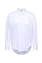 Front image of Willow ls loose pearl shirt in white, by brand Jacqueline de yong