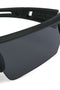 Detail image of the Wilson sunglasses in black, by brand Jack&jones