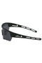 Side image of the Wilson sunglasses in black, by brand Jack&jones