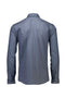 Back image of the Aop stretch ls shirt in navy, by brand Lindbergh