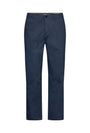 Image of AOP SUPERFLEX CHINO PANTS in navy, by brand LINDBERGH