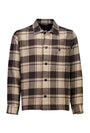 Image of CHECK OVERSHIRT in brown, by brand LINDBERGH