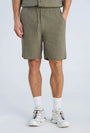 Image of COTTON MUSLIN SHORTS in sage, by brand LINDBERGH
