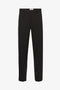Front image of Relaxed fit formal trousers in black, by brand Lindbergh