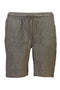 Front image of the Textured shorts in khaki, by brand Lindbergh