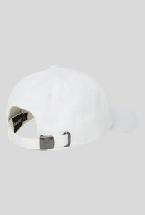 Back image of the Baseball cap in white, by brand Lyle and scott