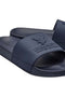 Detail image of the Brody sliders in navy, by brand Lyle and scott