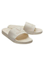 Image of BRODY SLIDERS in off white, by brand LYLE AND SCOTT