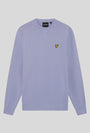 Image of CREW NECK SWEATSHIRT in blue, by brand LYLE AND SCOTT
