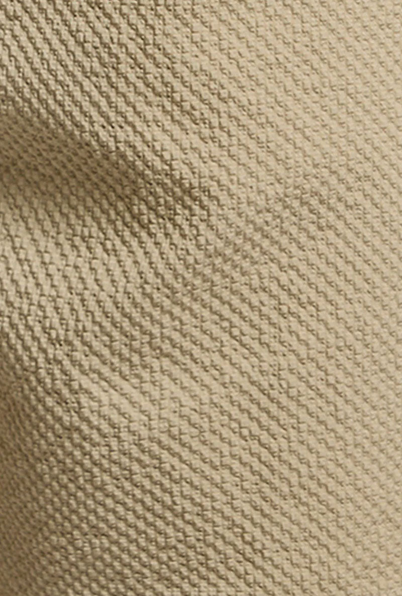 Detail image of Crinkle resort shorts in stone, by brand Lyle and scott