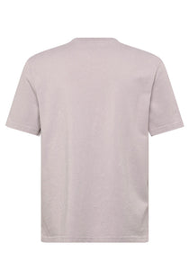 Back image of the Heavy laundered t in lilac, by brand Lyle and scott